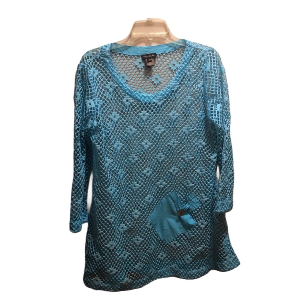 Multiples swim coverup.size Large